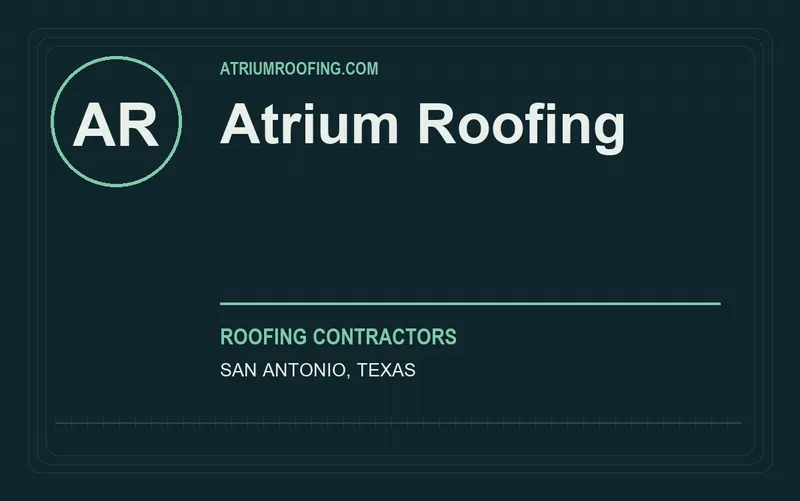 Atrium Roofing in San Antonio, Texas
