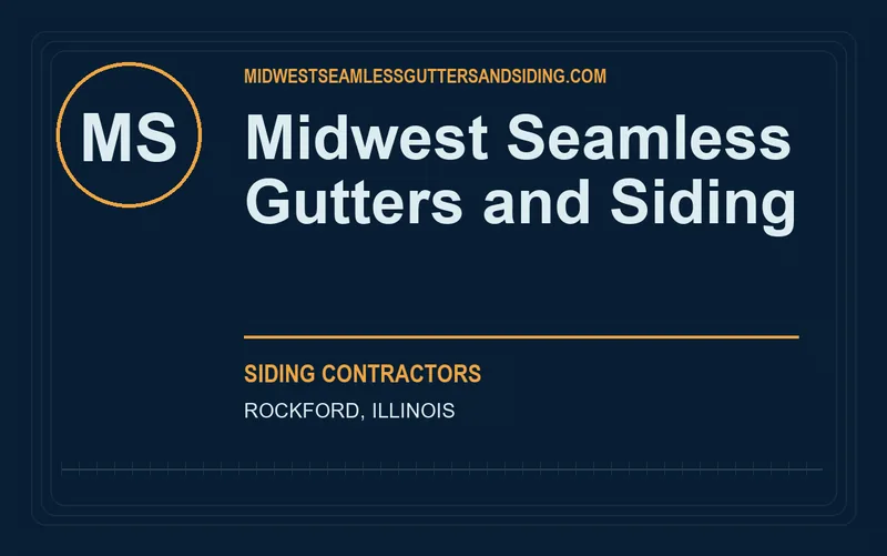 Midwest Seamless Gutters and Siding in Rockford, Illinois