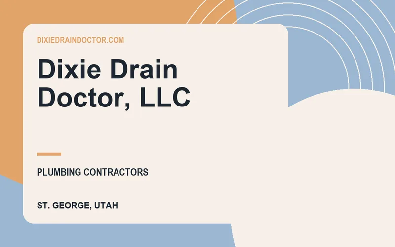 Dixie Drain Doctor, LLC in St. George, Utah