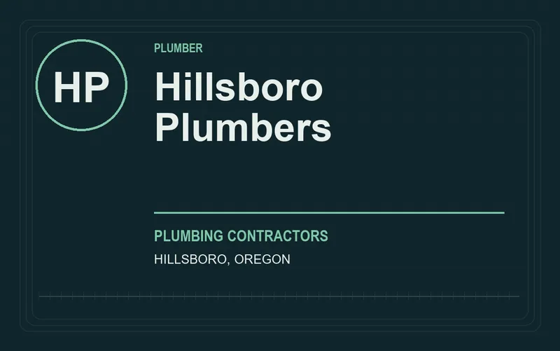 Hillsboro Plumbers in Hillsboro, Oregon