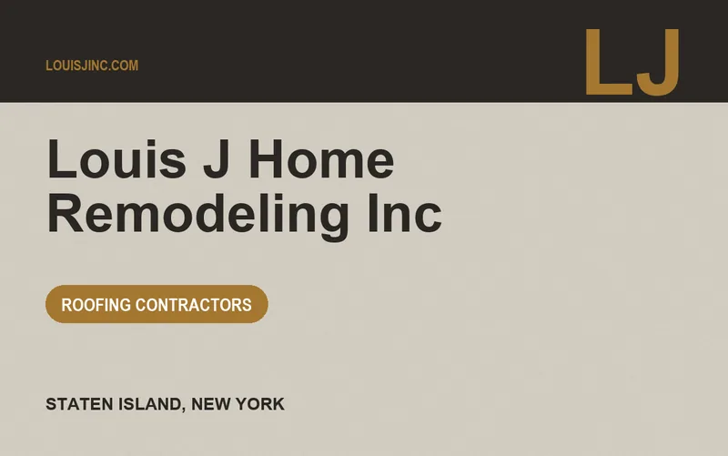 Louis J Home Remodeling Inc in Staten Island, New York