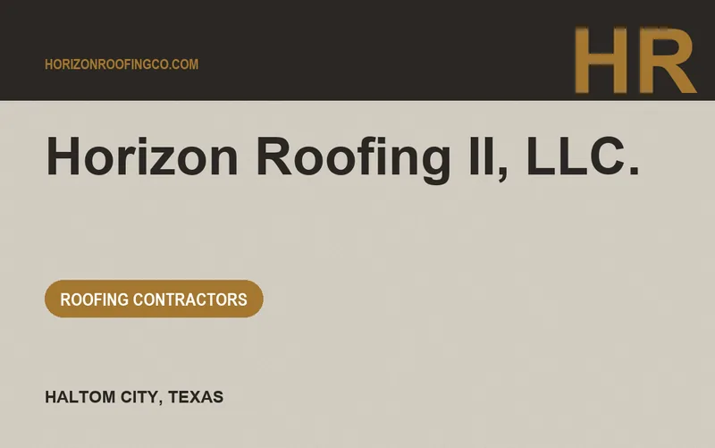 Horizon Roofing II, LLC. in Haltom City, Texas