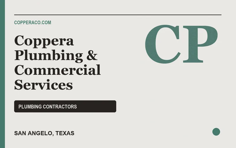 Coppera Plumbing & Commercial Services in San Angelo, Texas