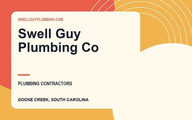 Swell Guy Plumbing Co in Goose Creek, South Carolina