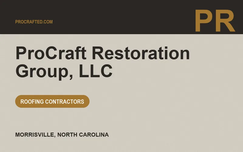 ProCraft Restoration Group, LLC in Morrisville, North Carolina