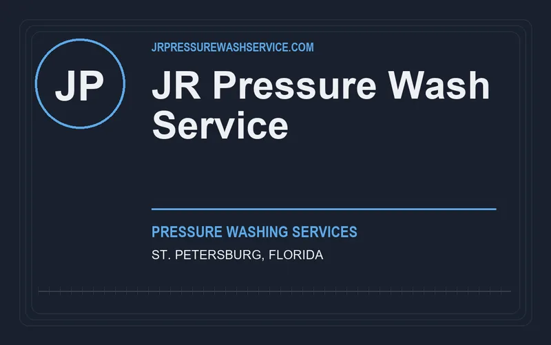 JR Pressure Wash Service in St. Petersburg, Florida