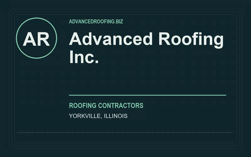 Advanced Roofing Inc. in Yorkville, Illinois
