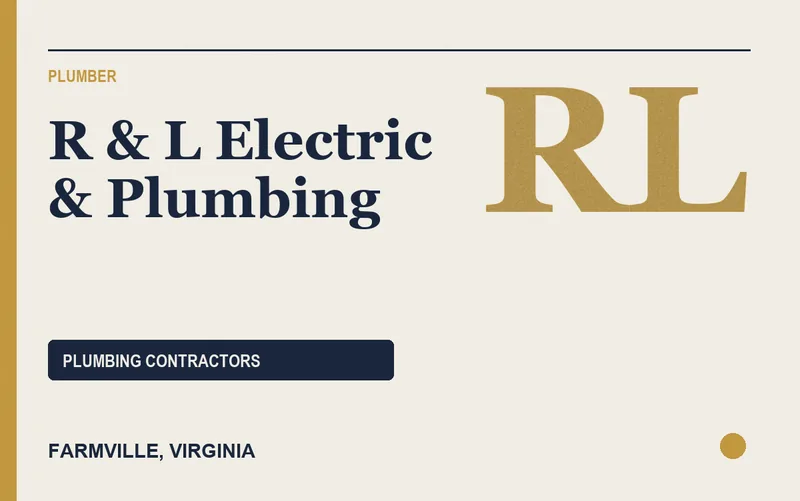 R & L Electric & Plumbing in Farmville, Virginia