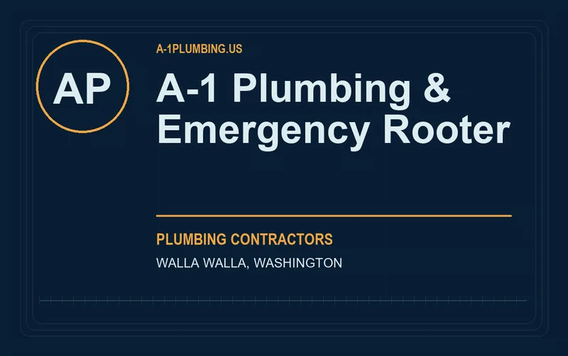 A-1 Plumbing & Emergency Rooter in Walla Walla, Washington