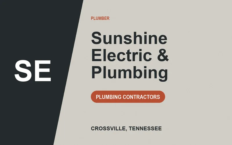Sunshine Electric & Plumbing in Crossville, Tennessee