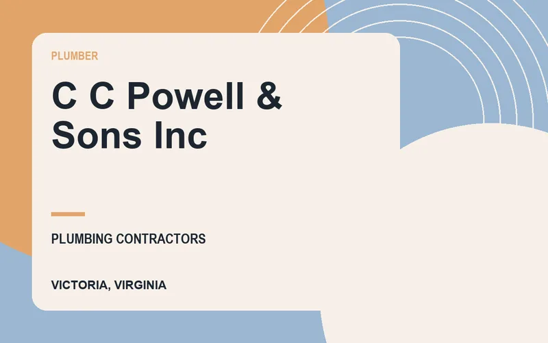 C C Powell & Sons Inc in Victoria, Virginia