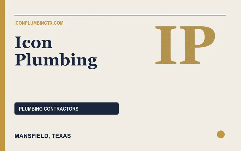 Icon Plumbing in Mansfield, Texas