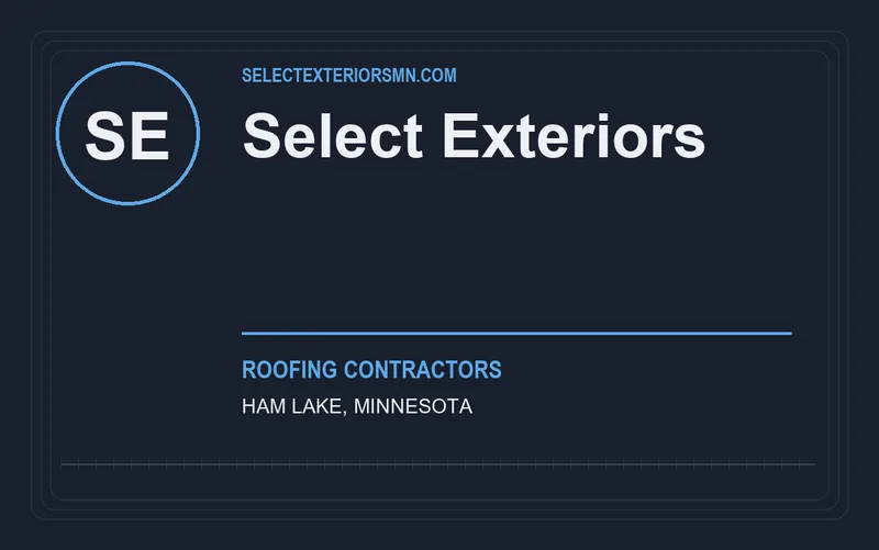 Select Exteriors in Ham Lake, Minnesota