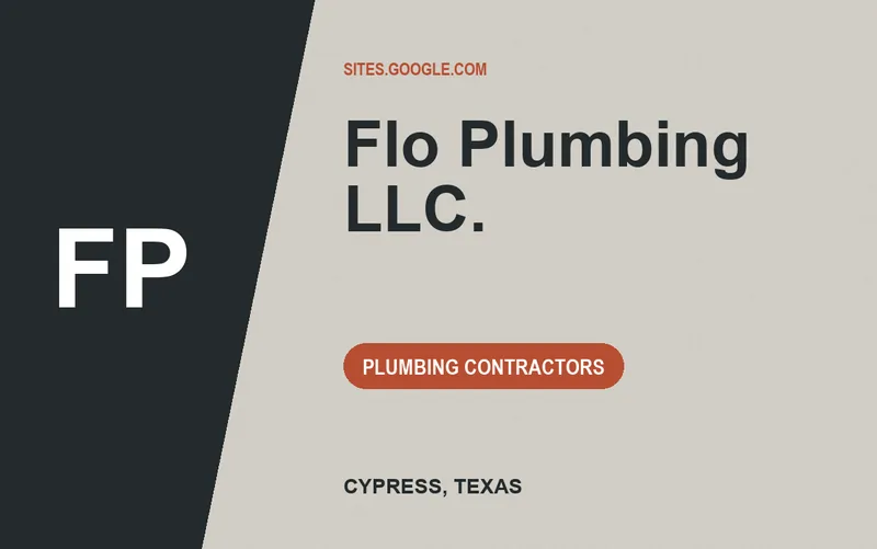 Flo Plumbing LLC. in Cypress, Texas