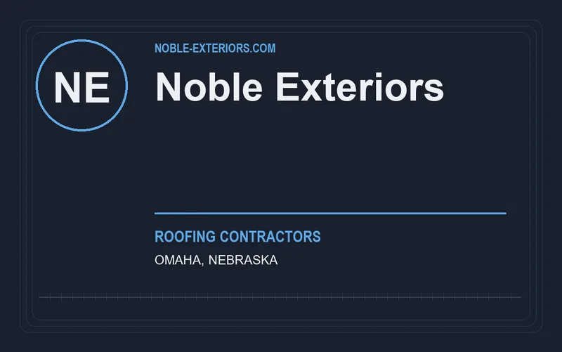 Noble Exteriors in Omaha, Nebraska
