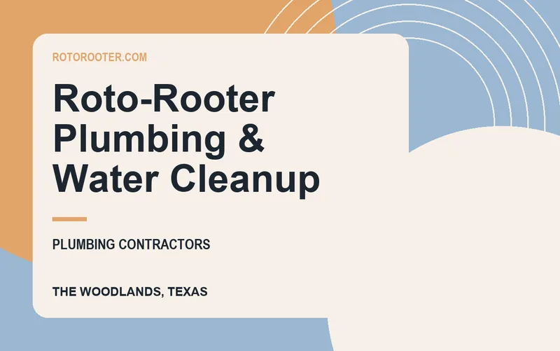 Roto-Rooter Plumbing & Water Cleanup in The Woodlands, Texas