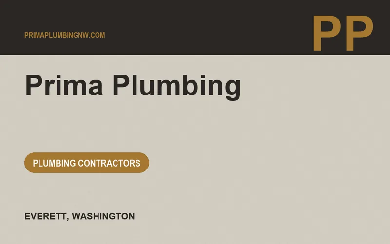 Prima Plumbing in Everett, Washington