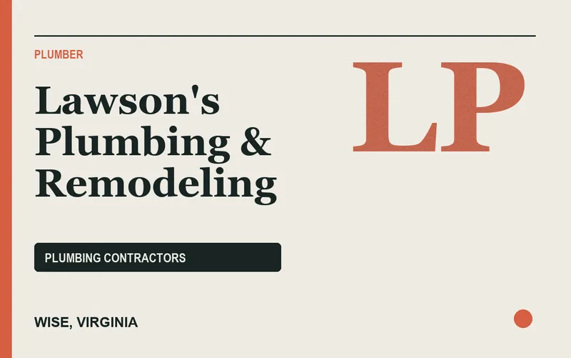 Lawson's Plumbing & Remodeling in Wise, Virginia