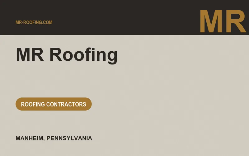 MR Roofing in Manheim, Pennsylvania