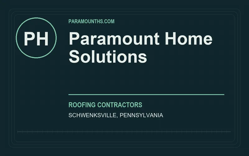 Paramount Home Solutions in Schwenksville, Pennsylvania
