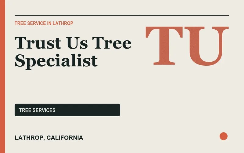 Trust Us Tree Specialist in Lathrop, California