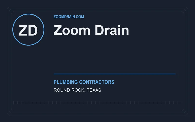 Zoom Drain in Round Rock, Texas