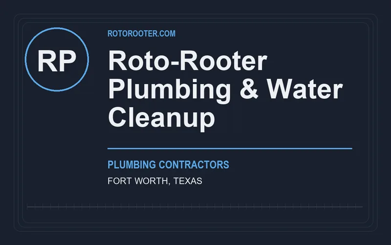 Roto-Rooter Plumbing & Water Cleanup in Fort Worth, Texas