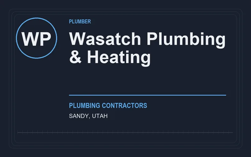 Wasatch Plumbing & Heating in Sandy, Utah