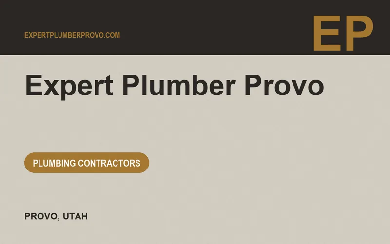 Expert Plumber Provo in Provo, Utah