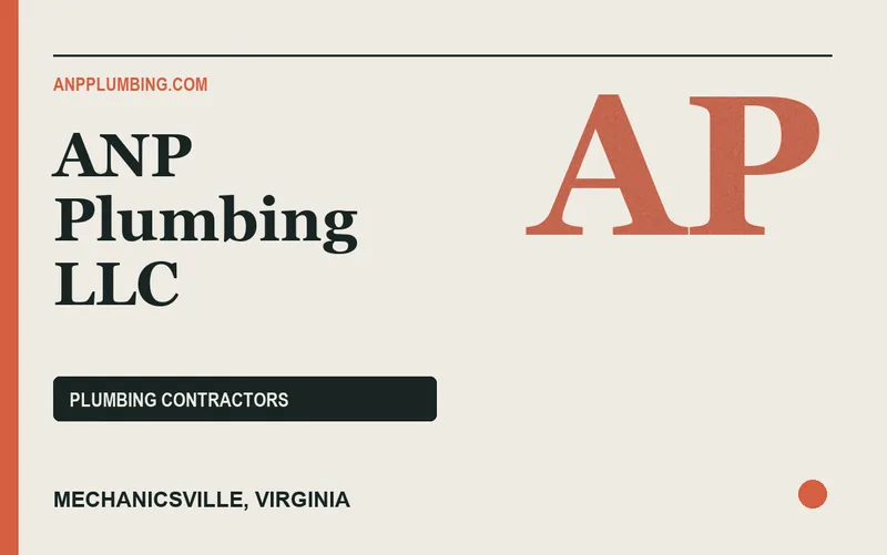 ANP Plumbing LLC in Mechanicsville, Virginia