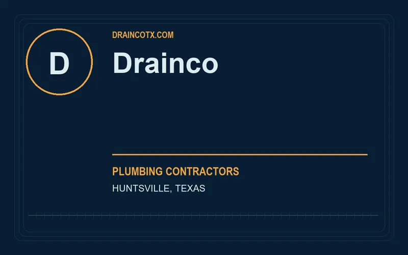 Drainco in Huntsville, Texas