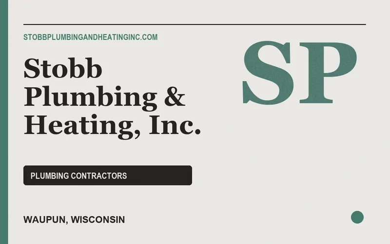 Stobb Plumbing & Heating, Inc. in Waupun, Wisconsin