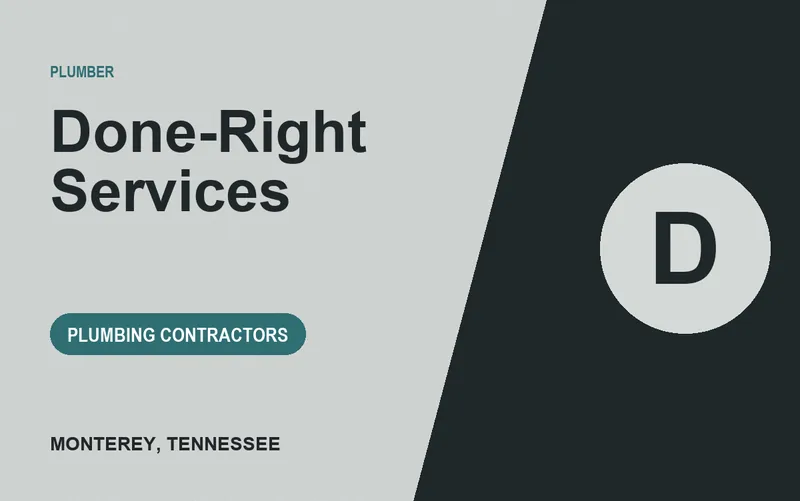 Done-Right Services in Monterey, Tennessee