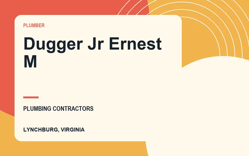 Dugger Jr Ernest M in Lynchburg, Virginia