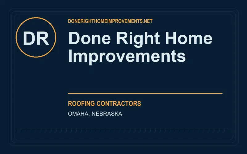 Done Right Home Improvements in Omaha, Nebraska