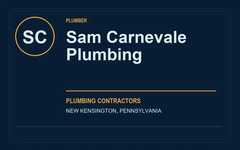 Sam Carnevale Plumbing in New Kensington, Pennsylvania