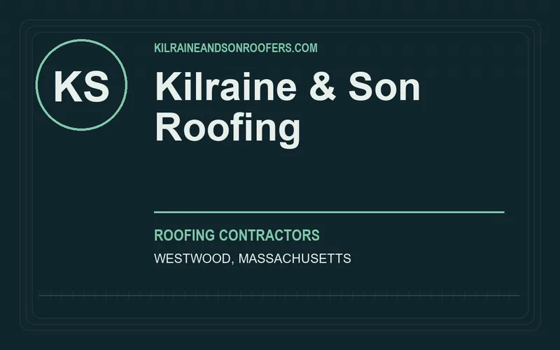 Kilraine & Son Roofing in Westwood, Massachusetts