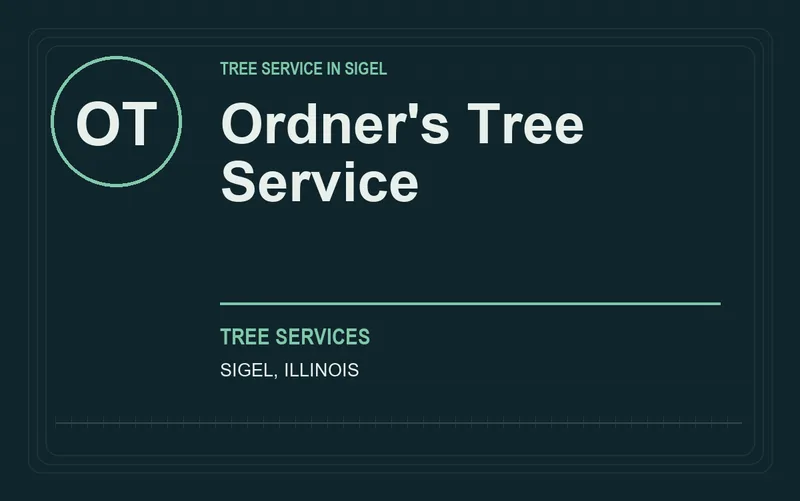 Ordner's Tree Service in Sigel, Illinois