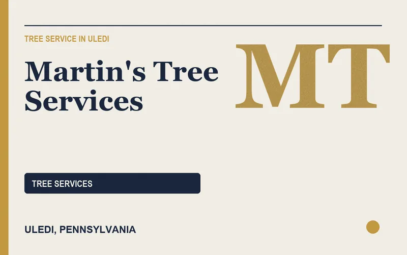 Martin's Tree Services in Uledi, Pennsylvania