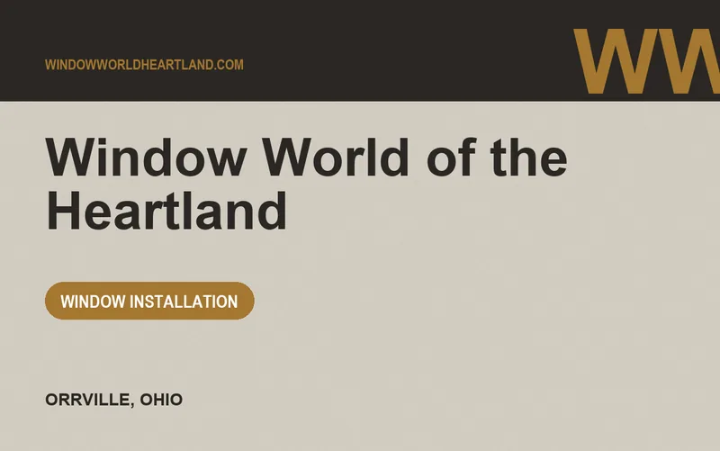 Window World of the Heartland in Orrville, Ohio