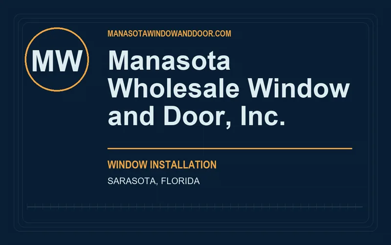 Manasota Wholesale Window and Door, Inc. in Sarasota, Florida