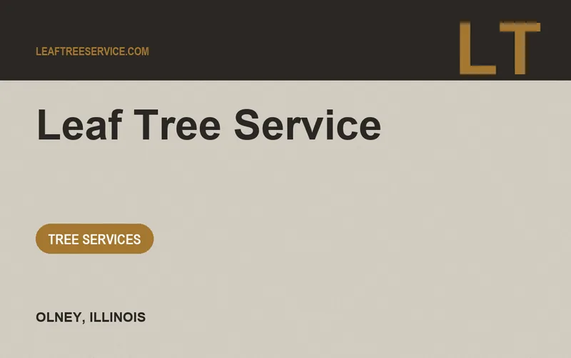 Leaf Tree Service in Olney, Illinois