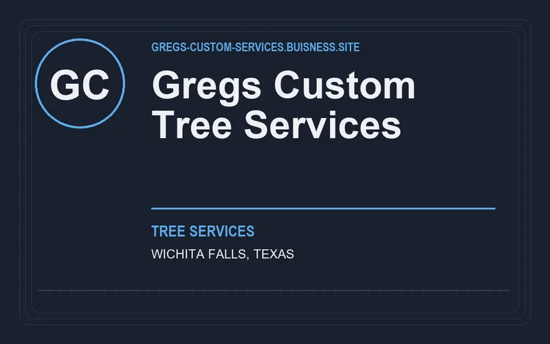 Gregs Custom Tree Services in Wichita Falls, Texas