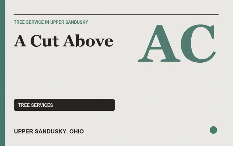 A CUT ABOVE in Upper Sandusky, Ohio