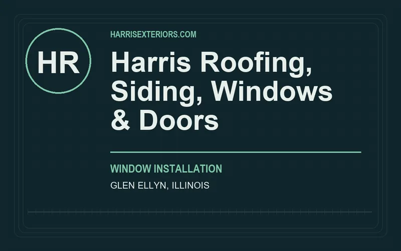 HARRIS ROOFING, SIDING, WINDOWS & DOORS in Glen Ellyn, Illinois