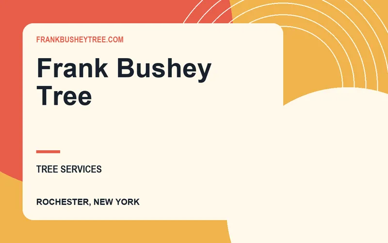 Frank Bushey Tree in Rochester, New York