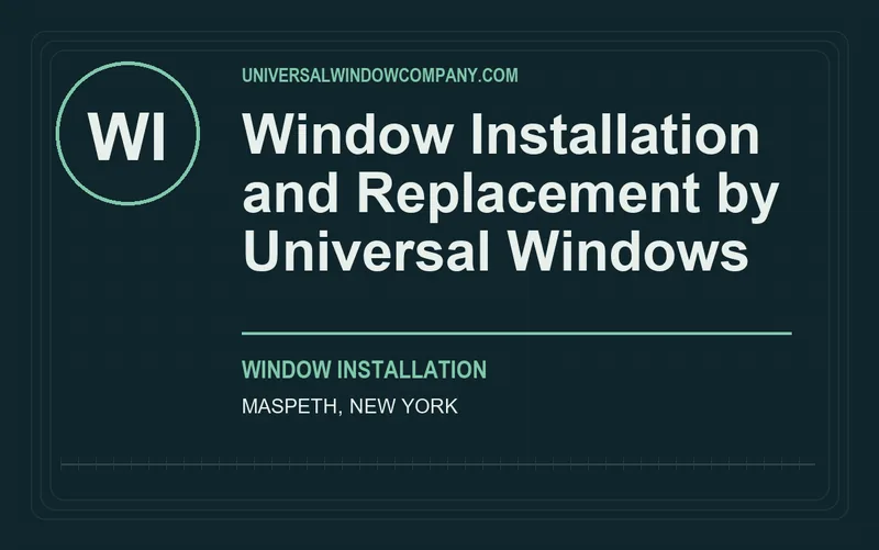 Window Installation and Replacement by Universal Windows in Maspeth, New York