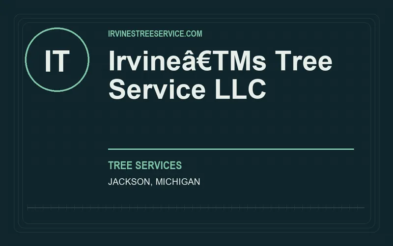Irvineâ€TMs Tree Service LLC in Jackson, Michigan