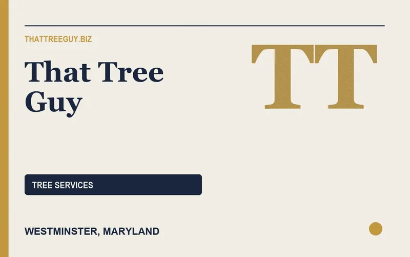 That Tree Guy in Westminster, Maryland