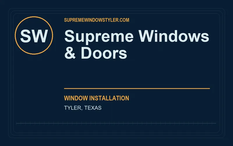 Supreme Windows & Doors in Tyler, Texas